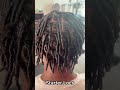 got barrels as my first retwist locs hair hairstyle