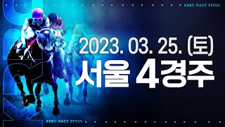 (서울) 2023.03.25 4경주 6등급 경주 마지막 펄롱 기회를 놓치지 않았던 멋진 우승