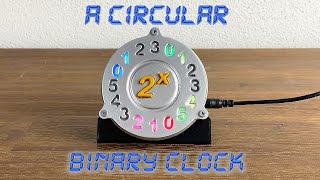 A Circular Binary Clock