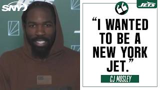 CJ Mosley on new contract, Jets' offseason moves, and Aaron Rodgers' year two in