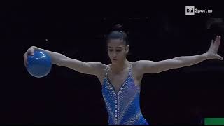Sofia Raffaeli - Palla - Europei Ginnastica Ritmica - Baku - 21-5-23 - Raisport