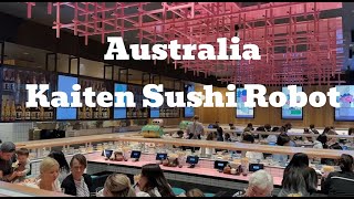 【Australia Kaiten Sushi Robot】 Super Tetsudo - Food Delivery Robot. Sushi Train. Sushi Conveyor.