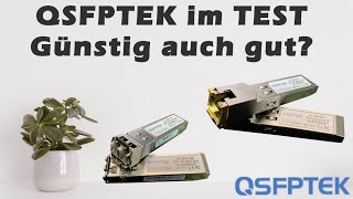 QSFPTEK im Test - SFP+ 10G LC / RJ45 - 40G DAC - 100G DAC #10g #ethernet #fiber