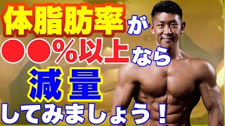 【寺島遼】体脂肪率が○○％以上なら一度減量してみましょう！【寺島遼 / Ryo Terashima　切り抜き/体脂肪率/減量/フィジーク  #筋トレ #fwj  #ifbbpro 】