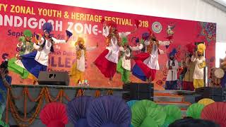 S.D college sec-32 chd | BHANGRA | YOUTH FESTIVAL 2018 | ZONE-A | WINNER 1st POSITION |