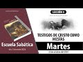 Escuela Sabática | Martes 22 de octubre del 2024 | Lección Alumnos