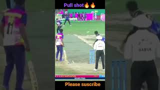 Pull shot 🔥🔥🔥// Tenis cricket #cricket #shorts #shortvideo #youtubeindia