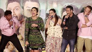 Ajay Devgn, Johnny Lever FUNNY Moments At Golmaal Again Trailer Launch