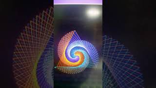 Beautiful Triangle Pattern Using Python Turtle Graphics #python #turtle #tamil