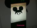 Mickey mouse using python #idle #python #coding #viral #pythonprogram #computerscience #logodesign