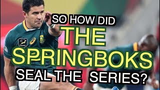 So how did the Springboks seal the series? | THIRD TEST ANALYSIS | British & Irish Lions Tour 2021