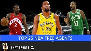 Top 25 NBA Free Agents In 2019