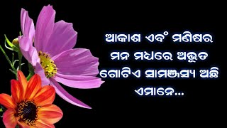 ଆକାଶ ଓ ମଣିଷର ମନ // The mind and sky of man // Motivational speech // odia nitibani // omq