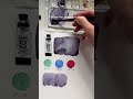 Mix Moonglow Daniel Smith watercolor using other colors #beginnerarttips #art #colormixing #colormix