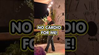 Cardio is overrated. #comedy #standupcomedy #cardio #fitness