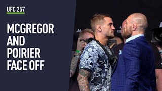 UFC 257 Press Conference- McGregor vs Poirier Faceoff | UFC 257 McGregor vs Poirier | UFC 257