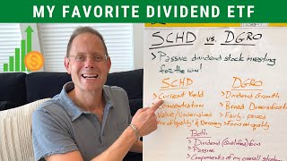 My FAVORITE Dividend Stock ETF (SCHD vs. DGRO)