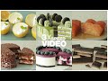 #97 3x Speed 케이크 디저트 베이킹 영상 : Cake Dessert Baking Video | 녹차케이크,치즈케이크,쿠키,카라멜 사과,레몬 | Cooking tree