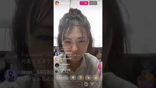 井手上漠 Instagram live