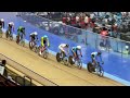 2025アジア選手権トラック 男子ジュニア　エリミネーション決勝　2025asian champion track cycling