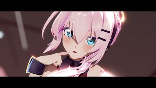 【MMD】うさぎダンス ( Step and a step )｜Sour式巡音ルカ #Shorts