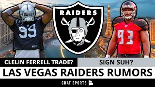Raiders Rumors On Ndamukong Suh, Colin Kaepernick & Clelin Ferrell Trade? NFL Free Agent Targets