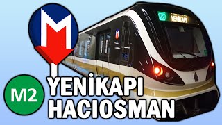 M2 Yenikapı - Hacıosman - Seyrantepe Metro Line Google Earth Tour