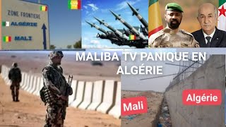 MALIBA TV : LA PUISSANCE DE L'ARMÉE MALIENNE FAIT TREMBLER L'ALGÉRIE ET CONSTRUIT UN MÛR