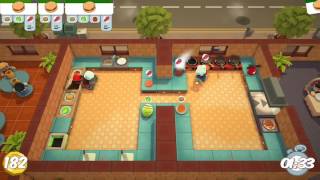 Overcooked Level 1-4 2 Player Co-op 3 Stars