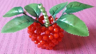 পুতির আপেল/How to make beaded apple