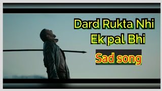 Dard Rukta Nhi Ek pal bhi Korean mix  lyrics song by Rahat Fateh Ali Khan legendary singer sad song