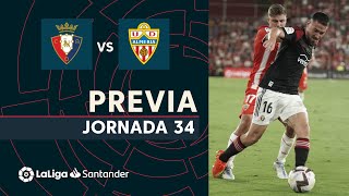 Previa CA Osasuna vs UD Almería
