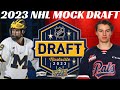 2023 NHL Mock Draft (Top 16)