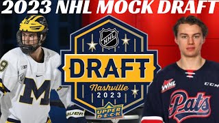 2023 NHL Mock Draft (Top 16)
