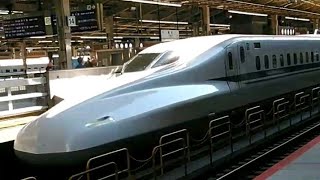 [電車]N700系A新幹線ひかり 到着シーンのショートムービーです #新幹線#電車