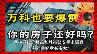 突发：万科总裁祝九胜被带走调查，万科的雷究竟有多大？王石：已出局，勿念#万科#万科暴雷