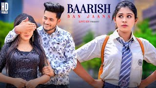 Baarish Ban Jaana || School cute & sad love story || Ft. Rijit & Puja || Love sin present