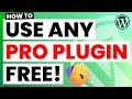 How I Use All WordPress PRO Plugins Absolutely FREE | No Kidding