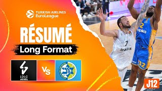 LDLC ASVEL vs Maccabi Tel-Aviv - Résumé long format - EuroLeague J12