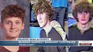 Manhunt for Craven County murder suspect continues into sixth day