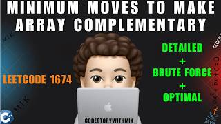 Minimum Moves to Make Array Complementary | Beginner Friendly | Super Detailed | Leetcode 1674 | MIK