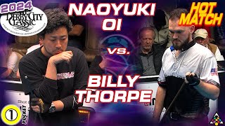 One Pocket - BILLY THORPE vs NAOYUKI OI - 2024 Derby City Classic One Pocket Division