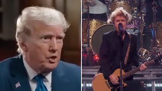 Donald Trump REACTS to ‘Green Day’ Dissing Him During New Year Performance (MAGA Agenda)