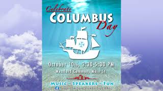 PSA - Columbus Day Event On Westford Common.