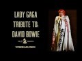 Lady Gaga - Tribute to David Bowie (Audio) 2016 Grammy's