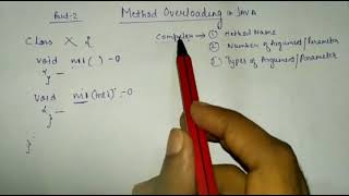 2. Method Overloading in JAVA (hindi) | Java Tutorial