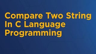 Compare Two Strings In C Programming language #cprogramming #programming #coding #viral
