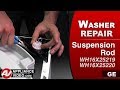 GE Washer - Off Balance - Suspension Rod Repair and Diagnostic