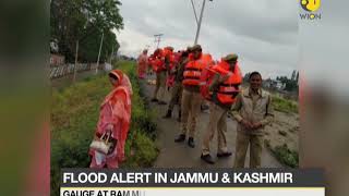 Flood alert in Jammu \u0026 Kashmir as river cross danger level mark