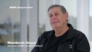 AWS Designer Notes - Mandurah House - Hames Sharley